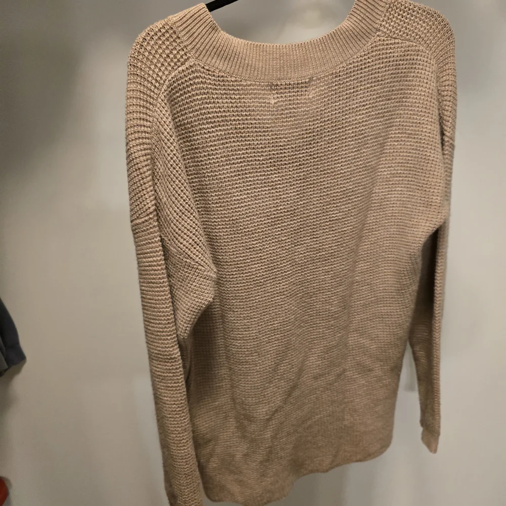 Kersh Wool Blend Beige Sweater - Picture 3 of 3